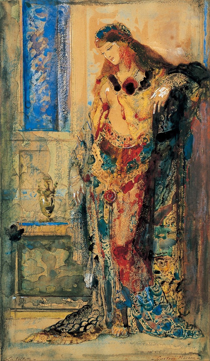 El tocador de Gustave Moreau