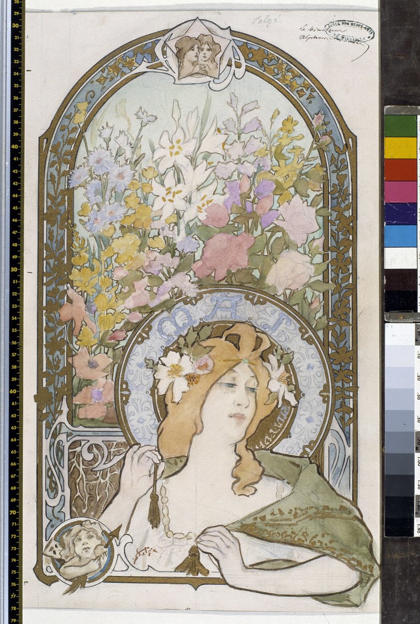 Art Nouveau: cartel de Gustave Salge (1878-1946). de Gustave Salge
