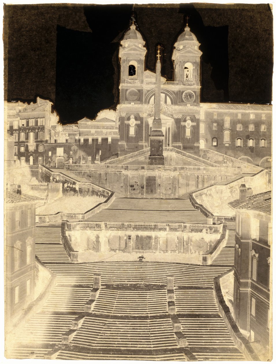 Escalinata Española, Roma de Gustave de Beaucorps