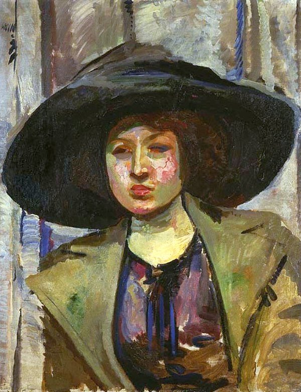 Retrato de Kazimiera Felix de Gustaw Gwozdecki