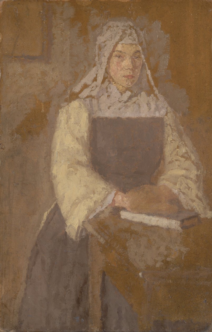 La monja (estudio) de Gwen John