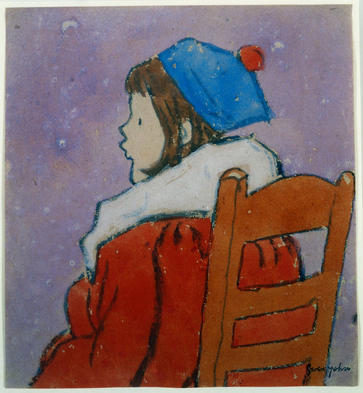 Pequeño perfil, c.1920 de Gwen John