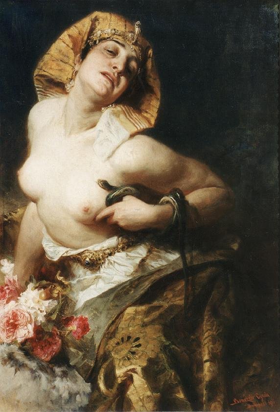 Cleopatra de Gyula Benczúr