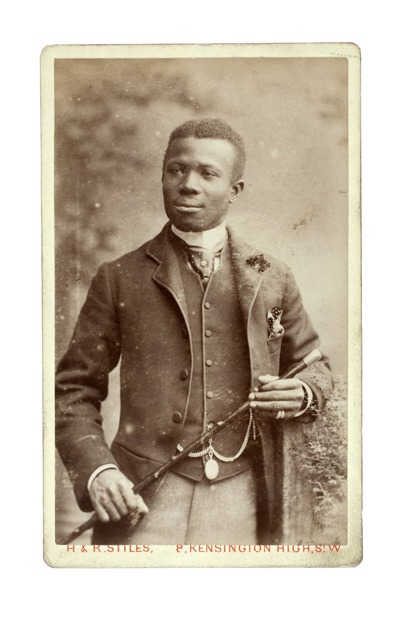 Arthur Boyle, un príncipe africano, Londres, 1880s de H. and R. Stiles