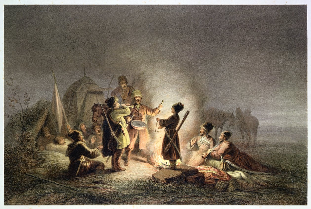 Alrededor de la fogata de H. Kretzschmer