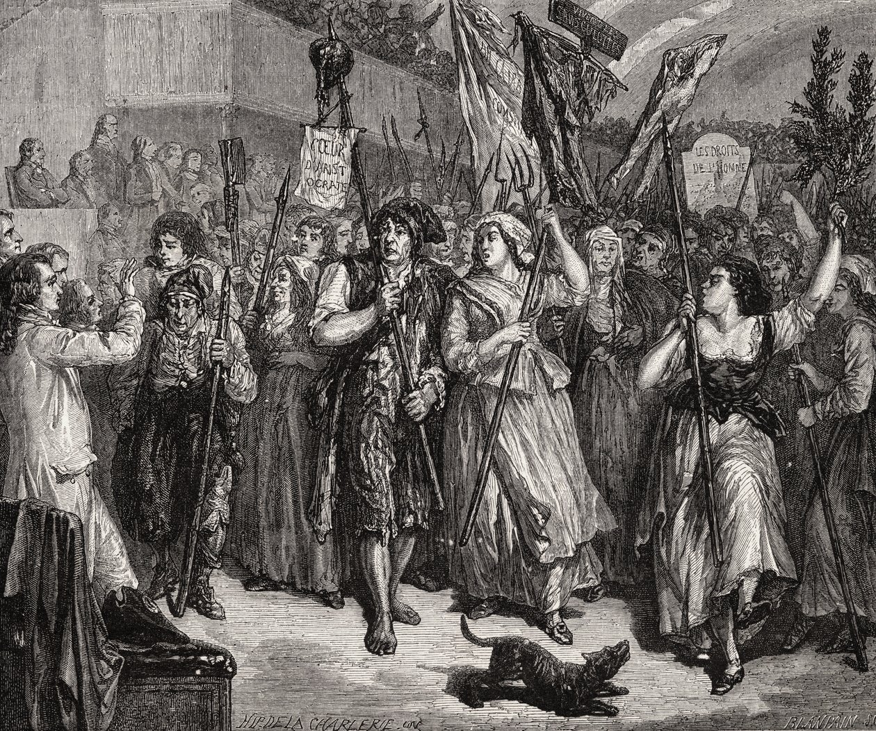 Invasión de la Asamblea, 20 de junio de 1792 de H. de la Charlerie