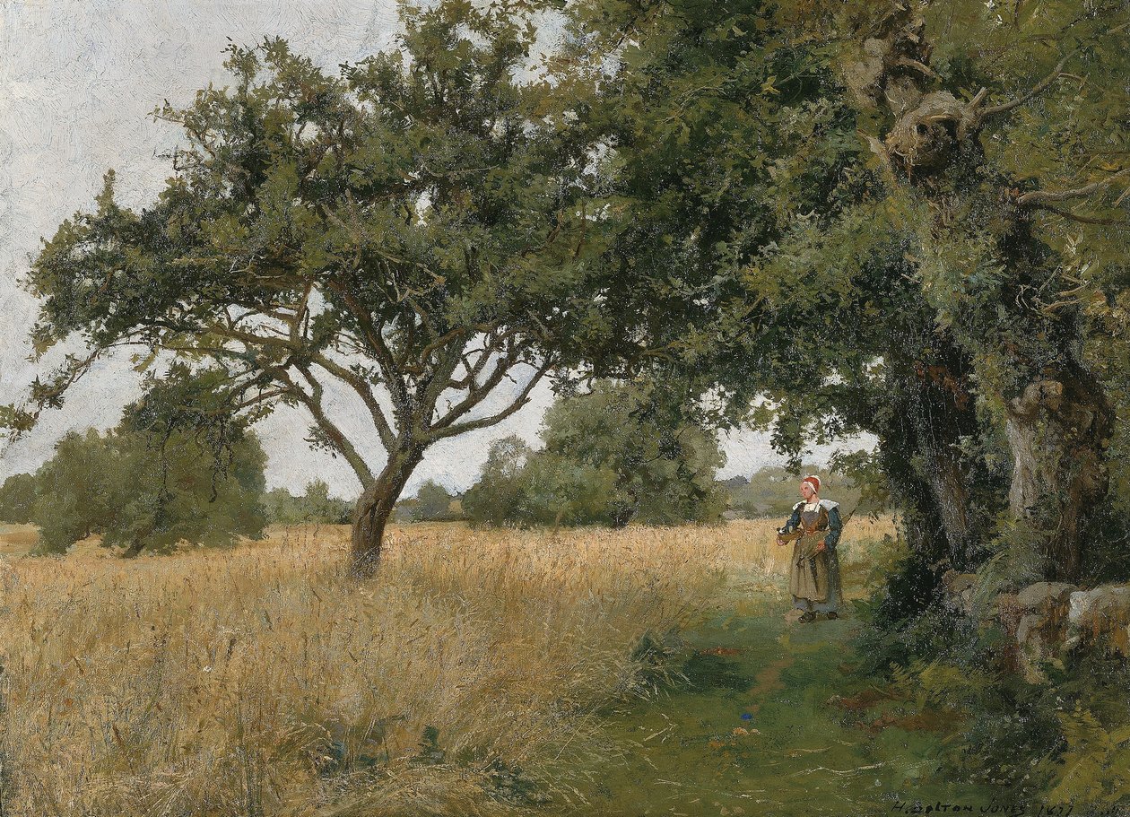 Paisaje de Bretaña de H. Bolton Jones