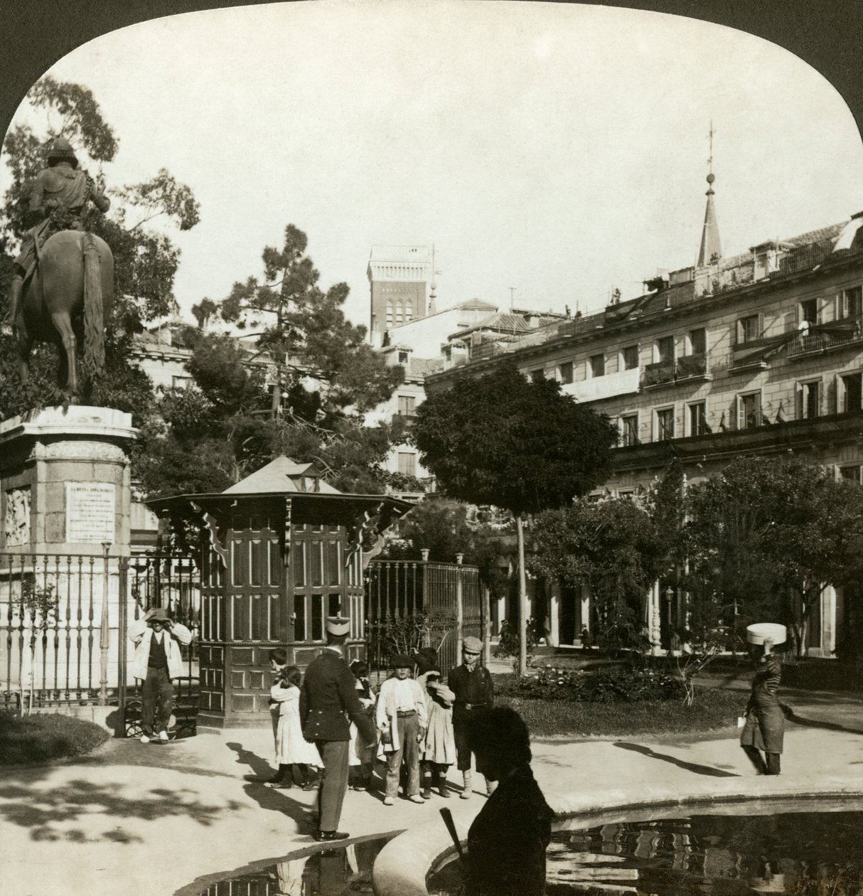 Plaza Mayor, Madrid, España de H. C. White