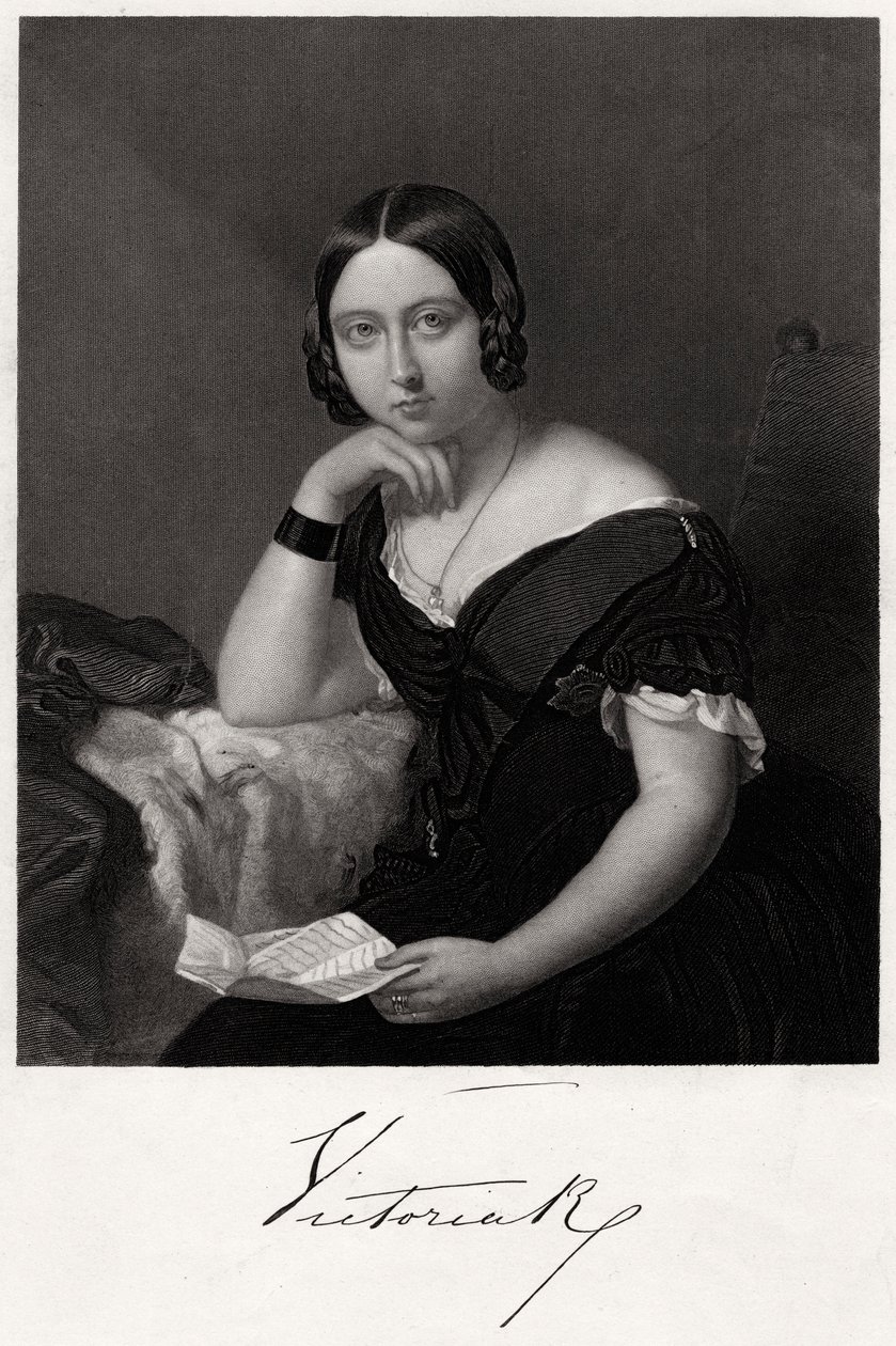 Reina Victoria, siglo XIX de H. Robinson