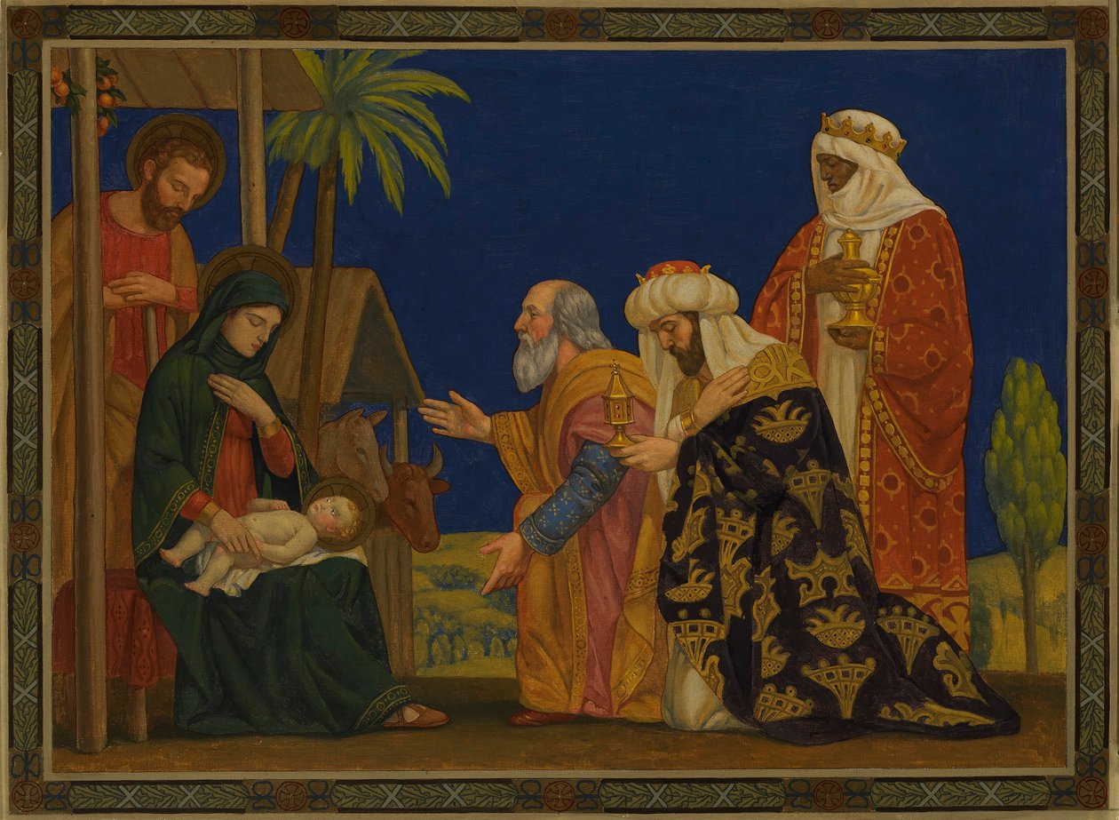 Los Reyes Magos de H. Siddons Mowbray