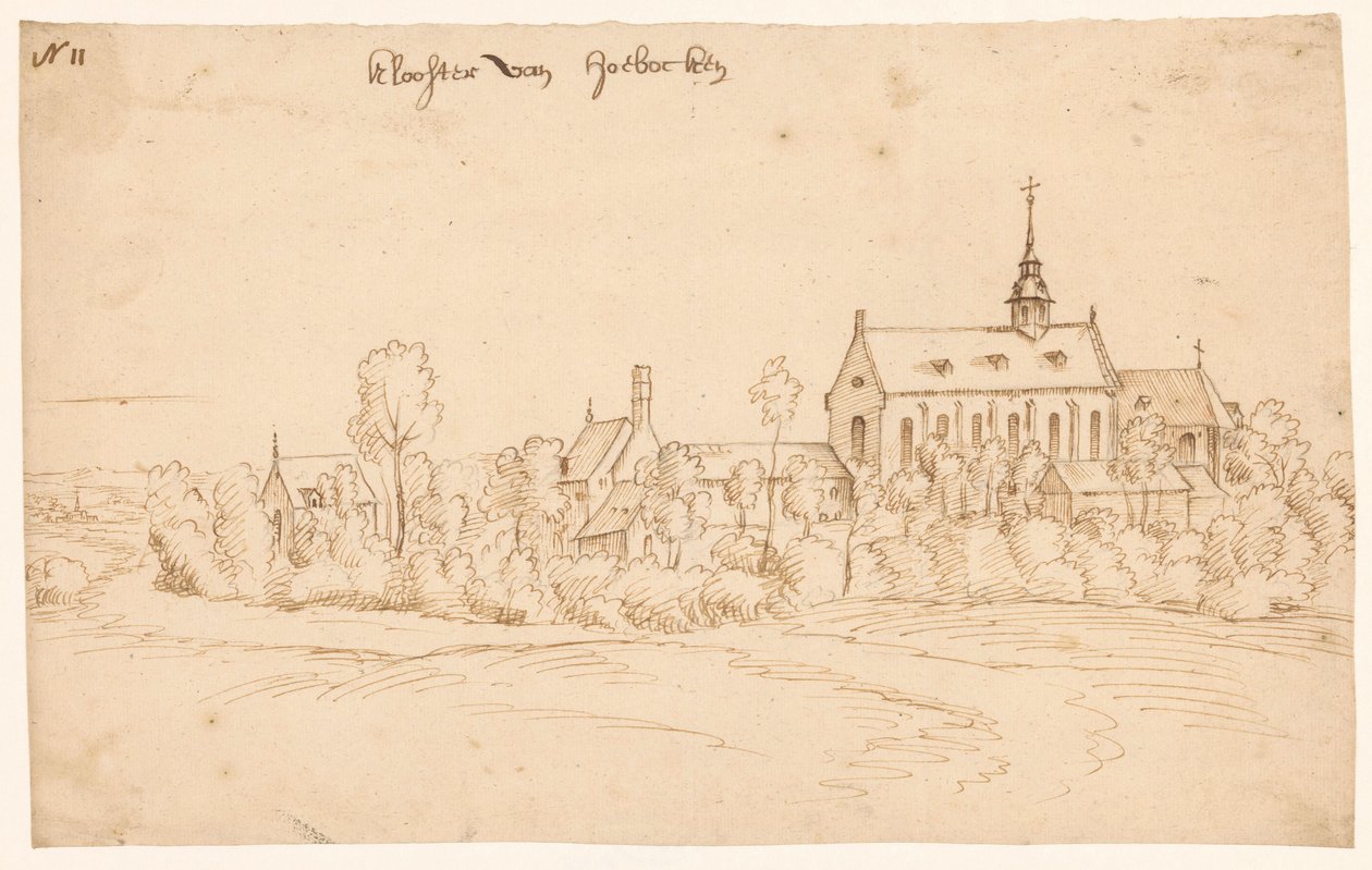 El monasterio de Hoboken de H. van Wel (attributed to)