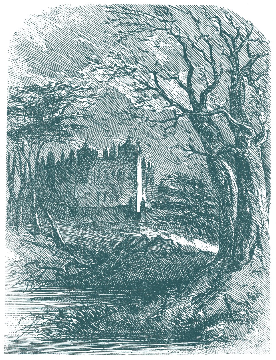 Casa Desolada de Hablot Knight Browne