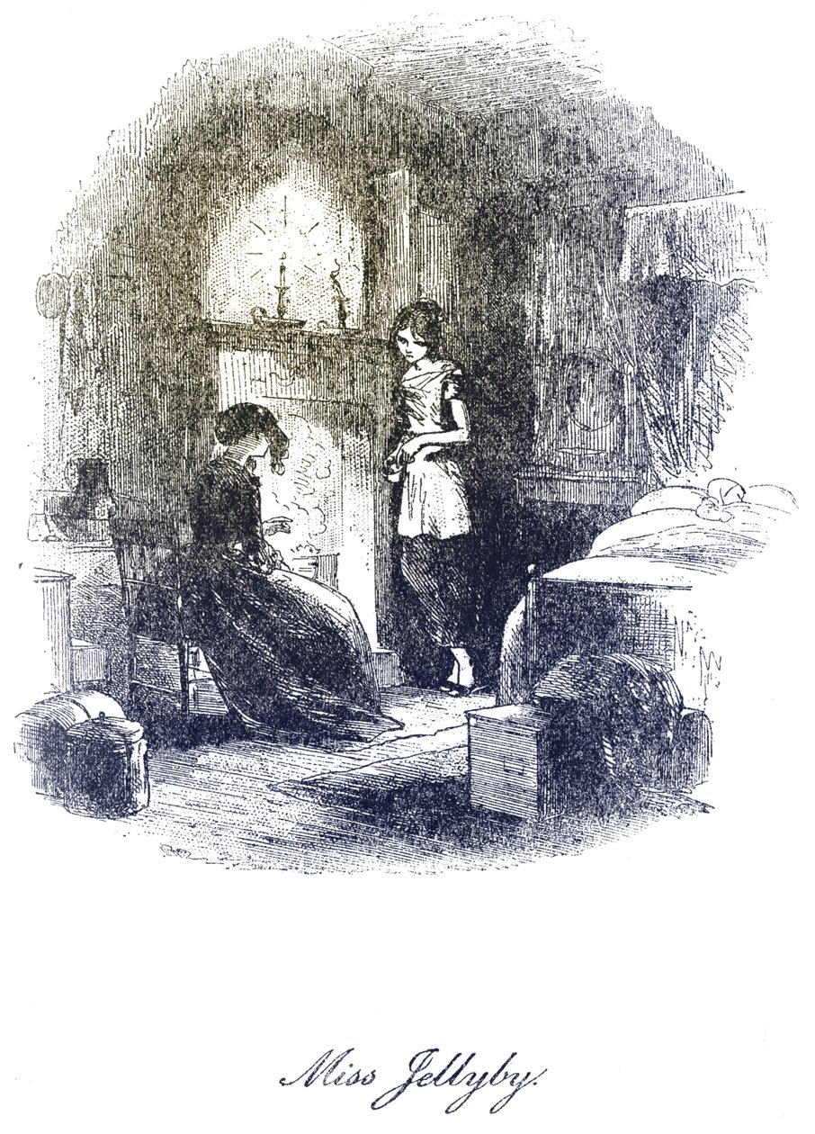 Casa desolada de Hablot Knight Browne