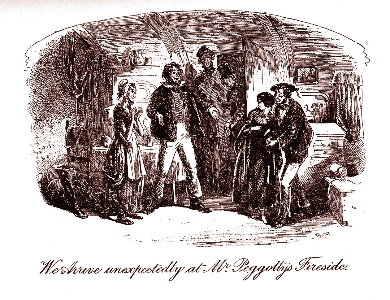 David Copperfield de Hablot Knight Browne