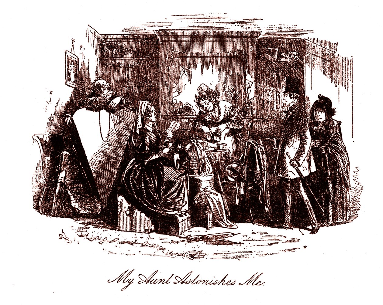 David Copperfield de Hablot Knight Browne
