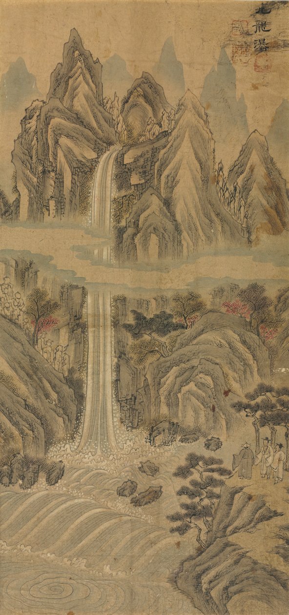 Cascadas de Nueve Dragones, finales del siglo XIX de Han Unpyeong