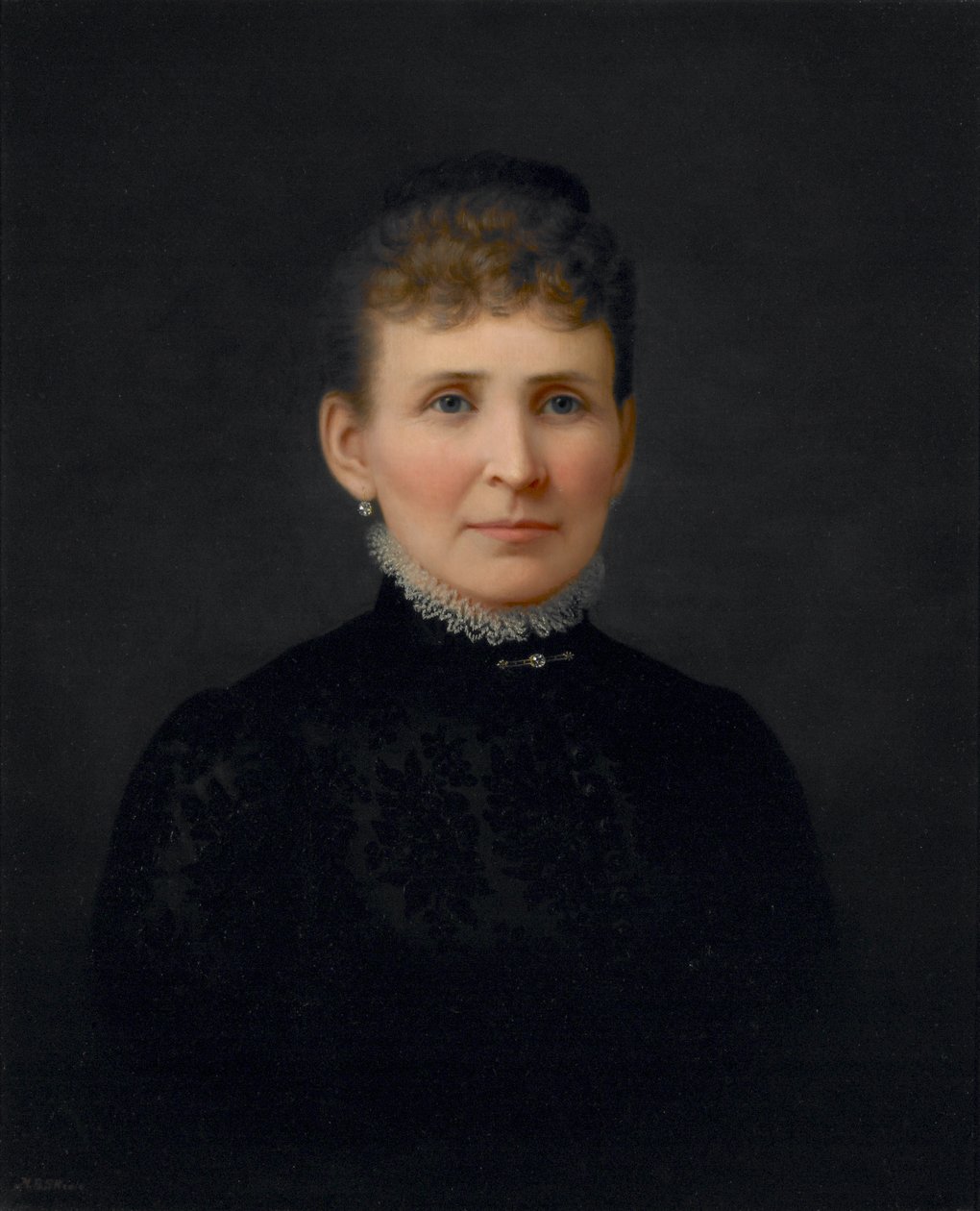 retrato de una mujer de Hannah Brown Skeele