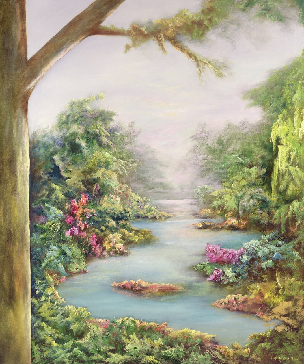 Vista de verano, 1998 de Hannibal Mane