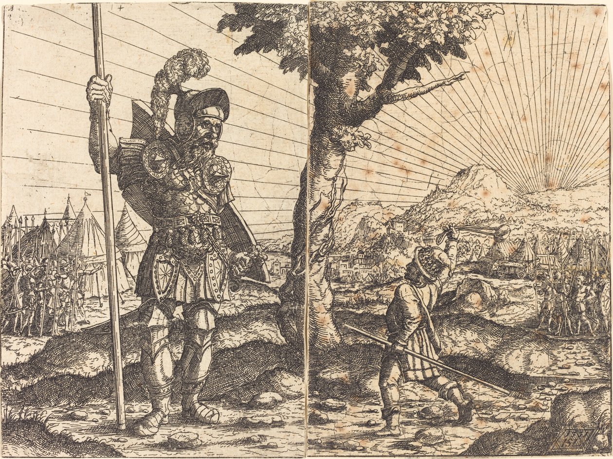 David y Goliat de Hanns Lautensack