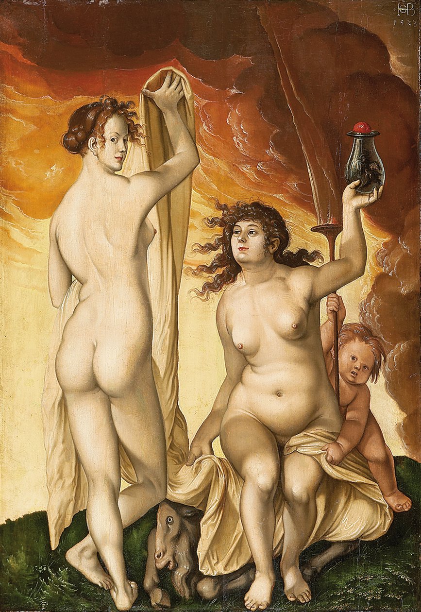 Dos brujas de Hans Baldung Grien