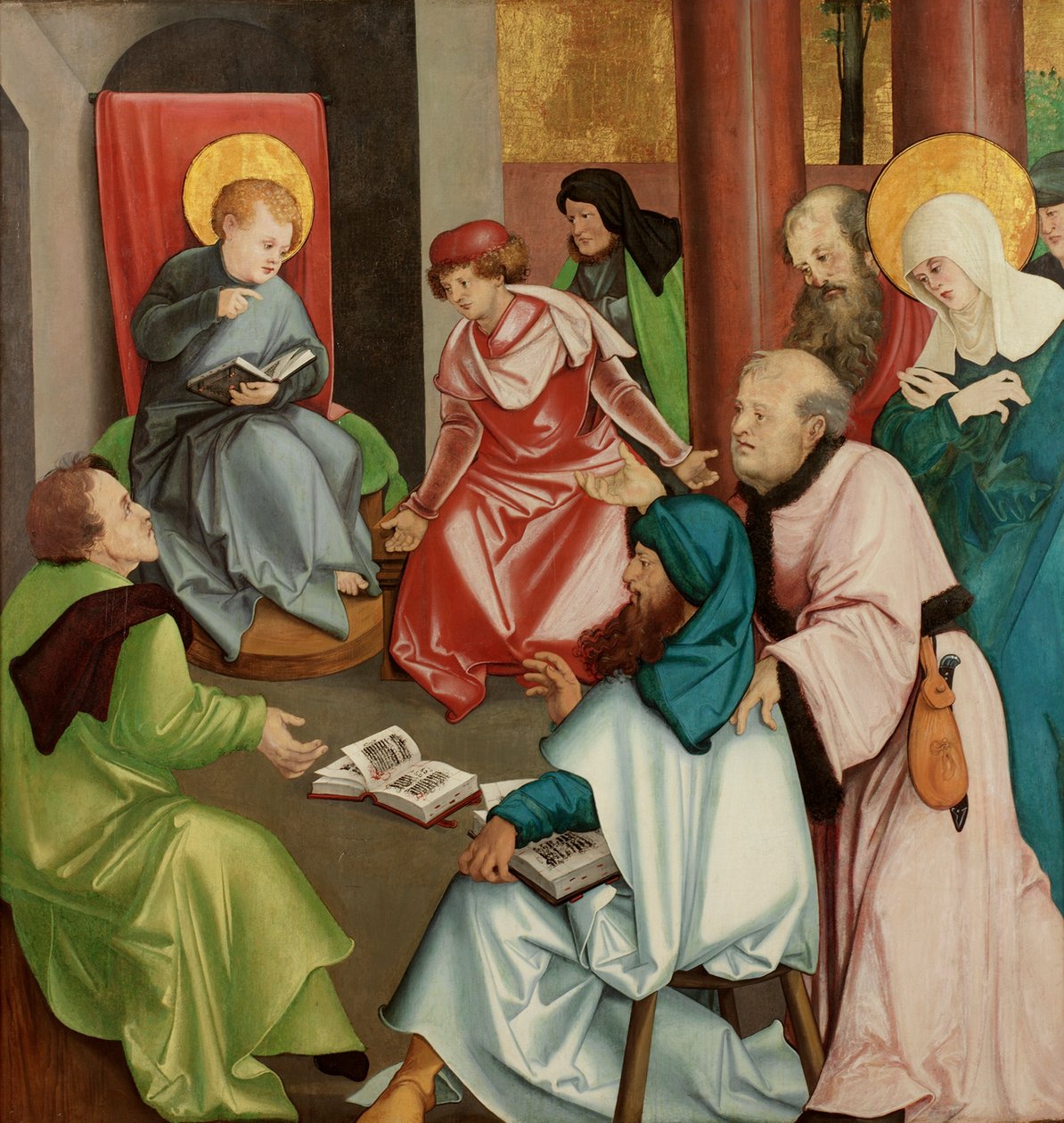 Cristo en el Templo, c.1510-30 de Hans Leonard Schaufelein