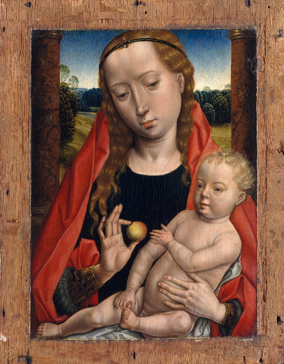 Virgen y Niño de Hans after Memling