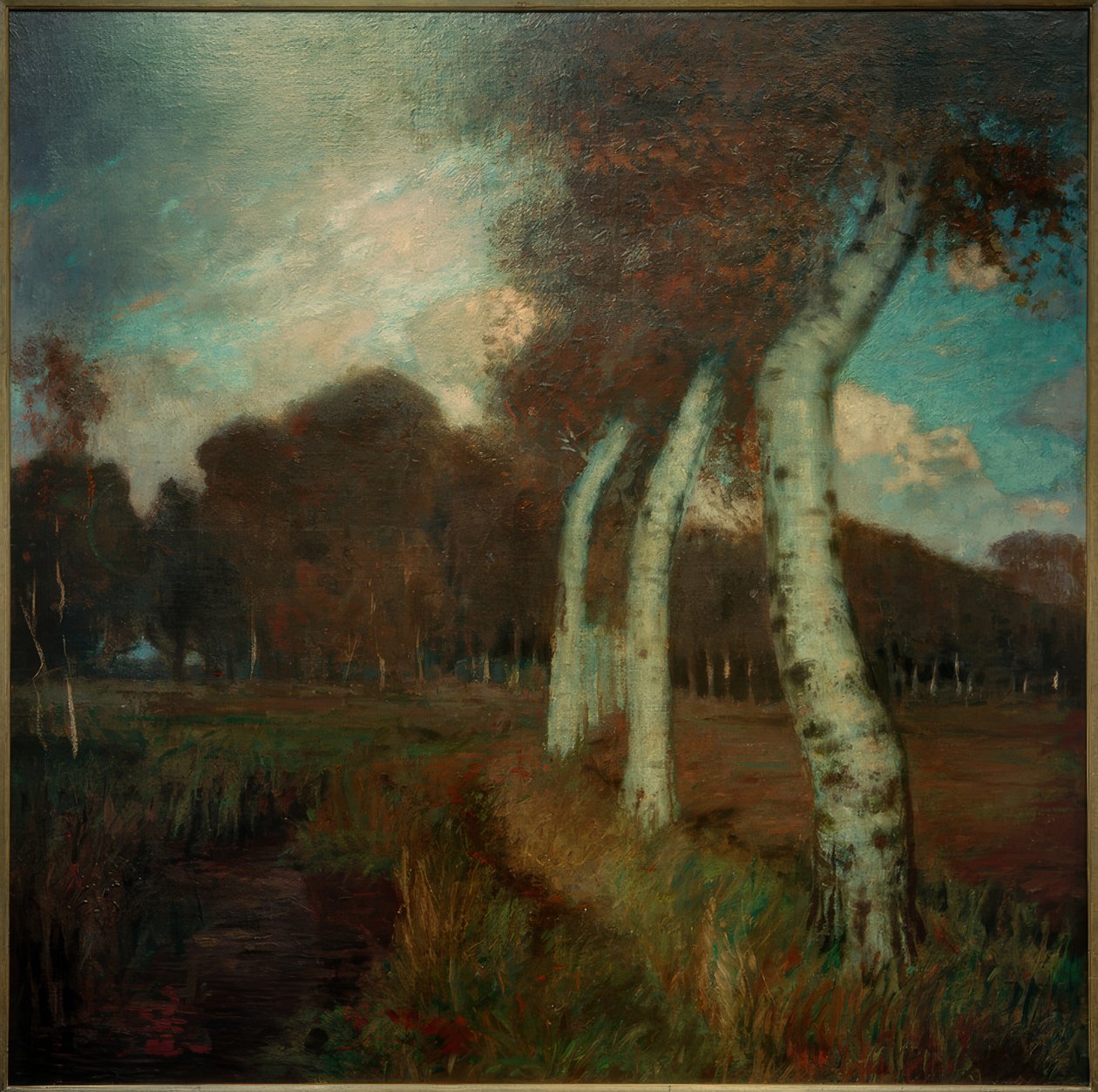 Abedules en otoño de Hans am Ende