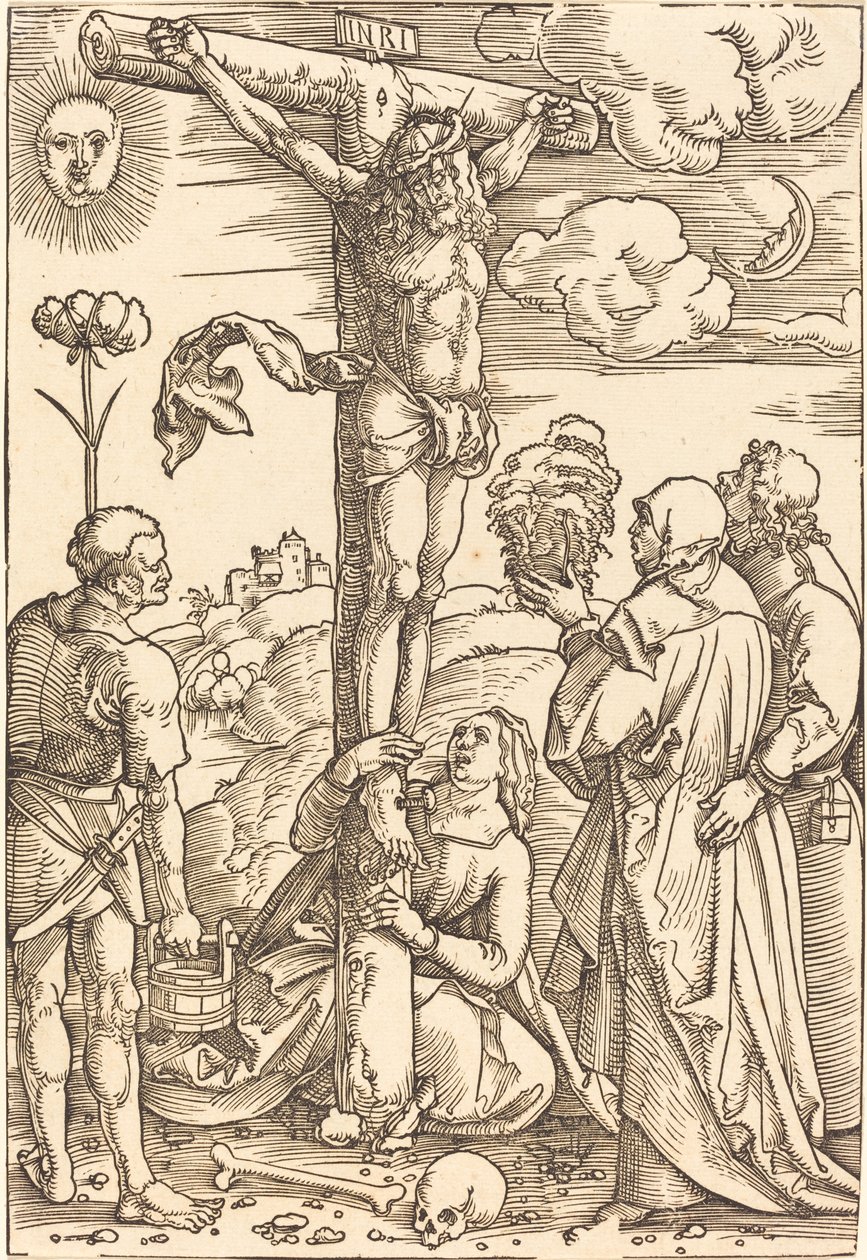 Cristo en la cruz de Hans Baldung Grien
