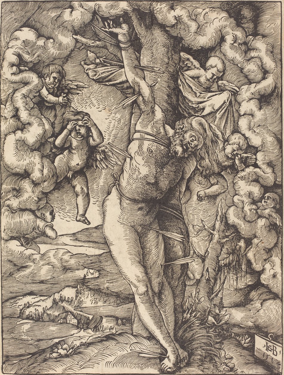 San Sebastián, 1514 de Hans Baldung Grien