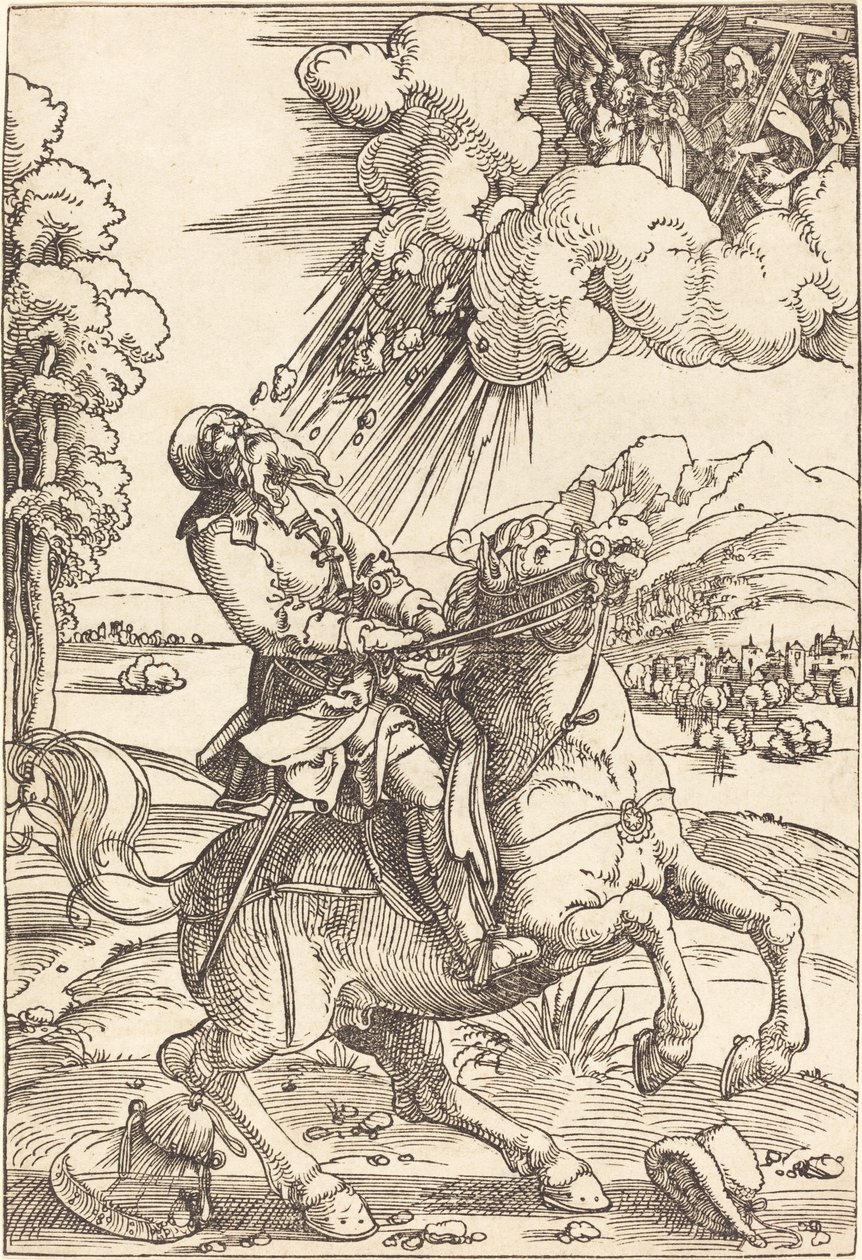 La conversión de San Pablo de Hans Baldung Grien