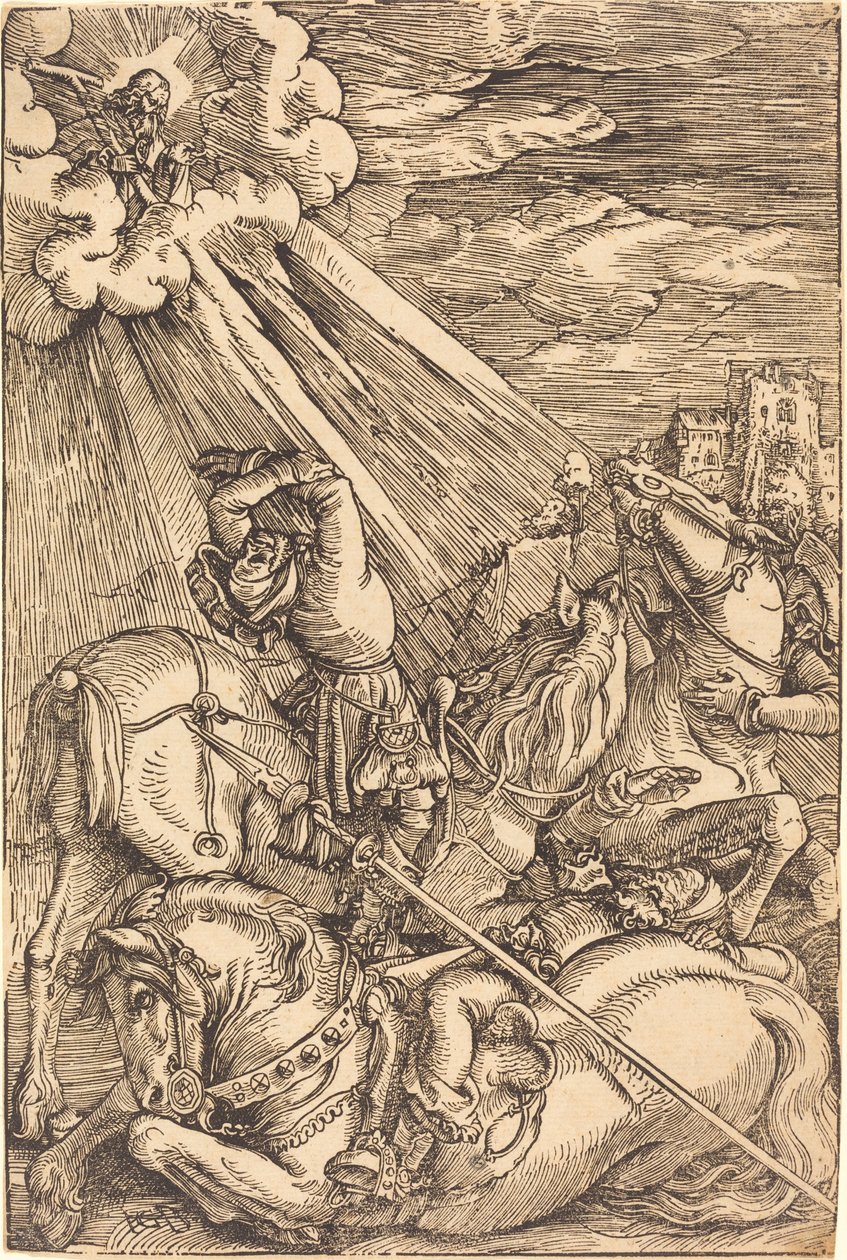 La conversión de San Pablo de Hans Baldung Grien