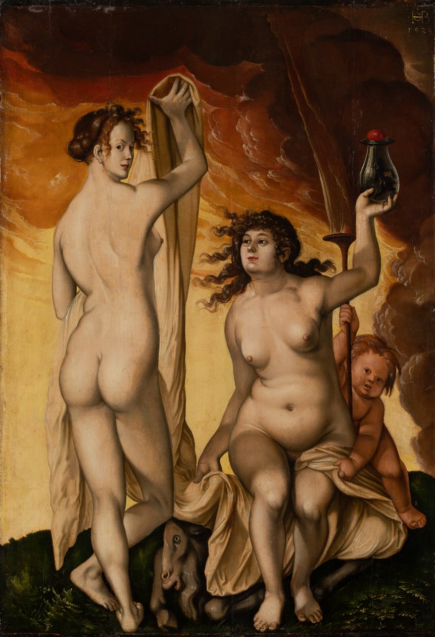 Dos brujas de Hans Baldung Grien