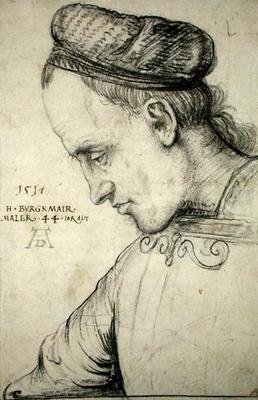 Autorretrato, c.1517 de Hans Burgkmair