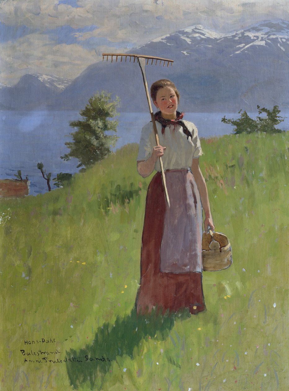 Anne Trulsdatter Sande, Balestrand de Hans Dahl