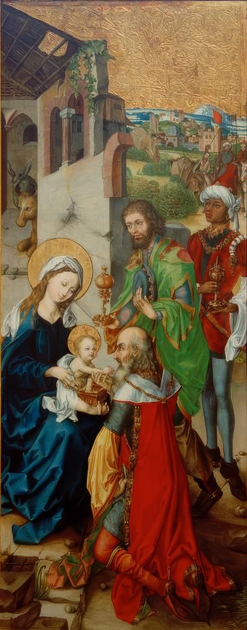 Adoración de los Reyes de Hans Haider