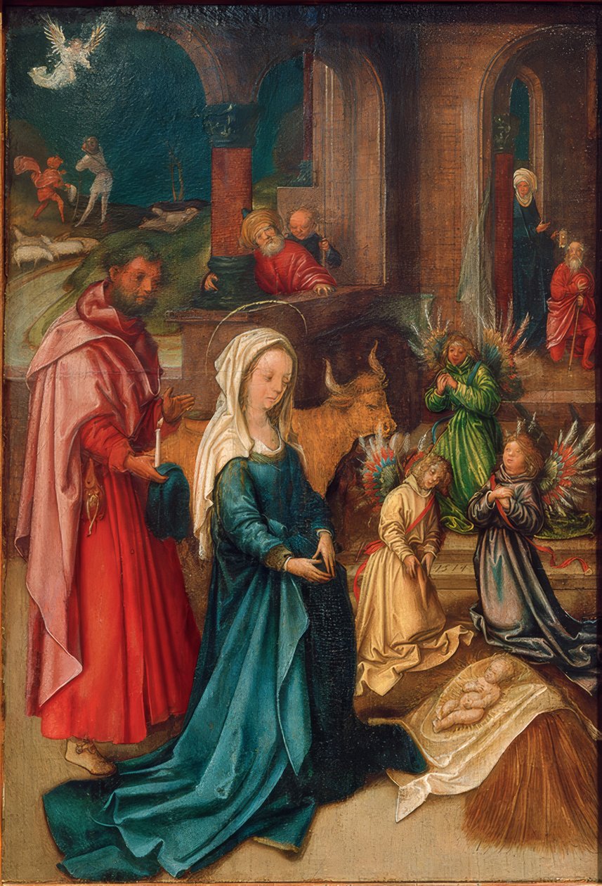 Nacimiento de Cristo de Hans Holbein der ältere