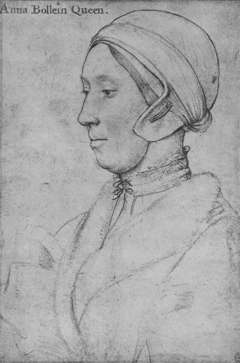 Ana Bolena, 1533-1536, 1945 de Hans Holbein der Jüngere