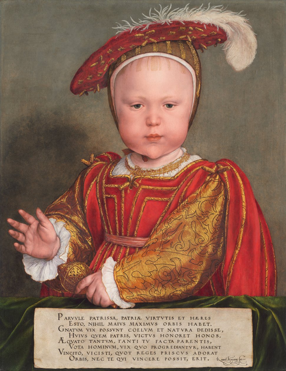 Eduardo VI de niño de Hans Holbein der Jüngere