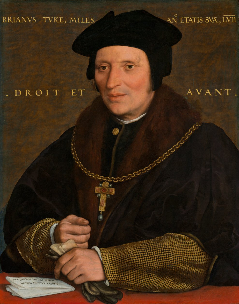 Sir Brian Tuke de Hans Holbein der Jüngere
