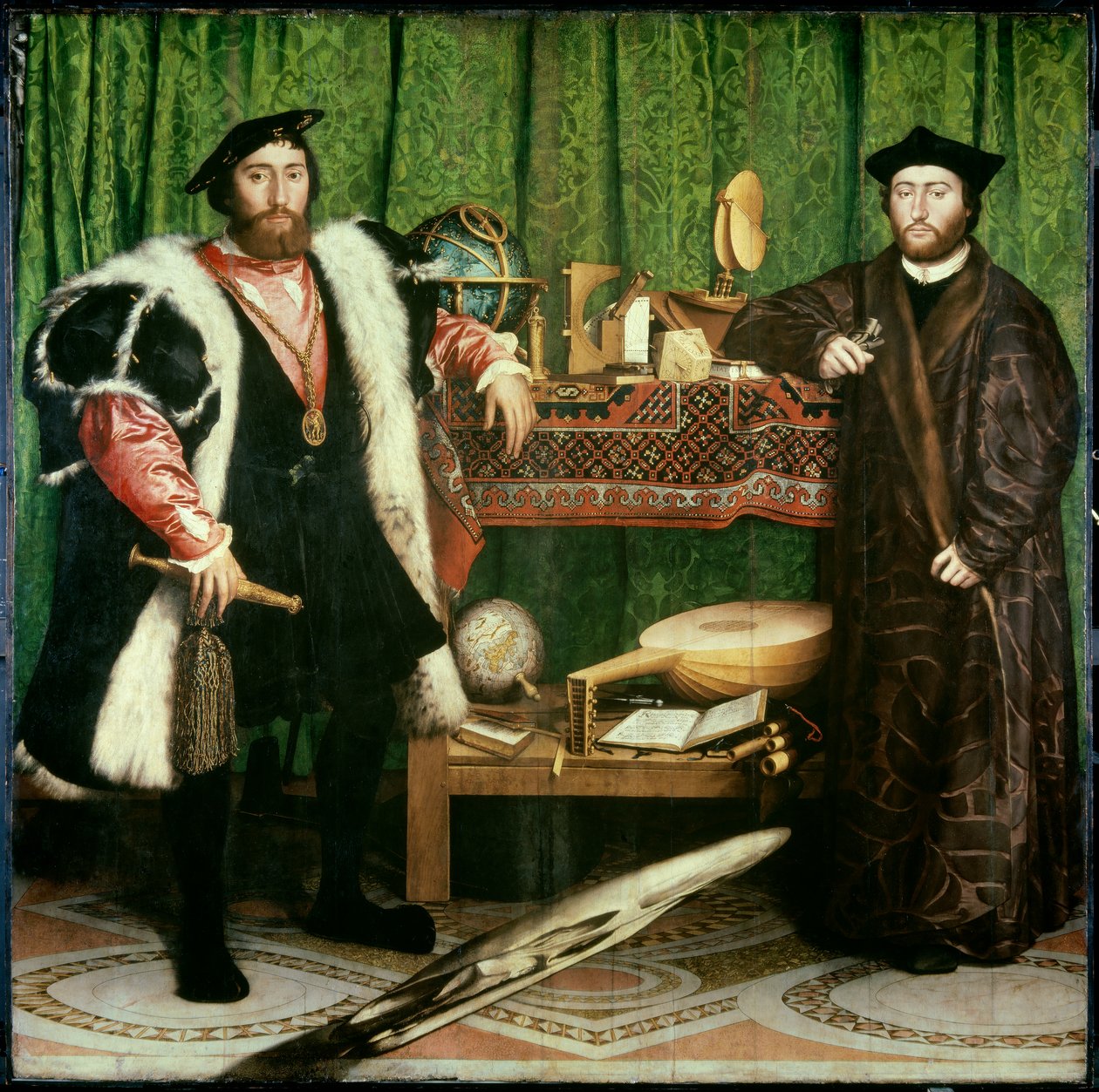 Los Embajadores de Hans Holbein the Younger