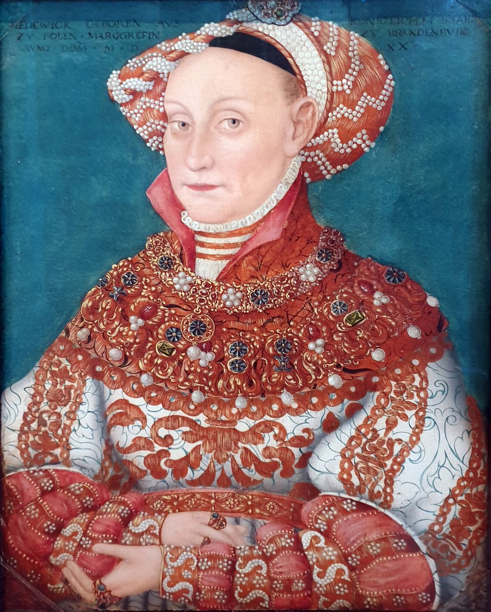 Electa Eduviges de Brandemburgo de Hans Krell