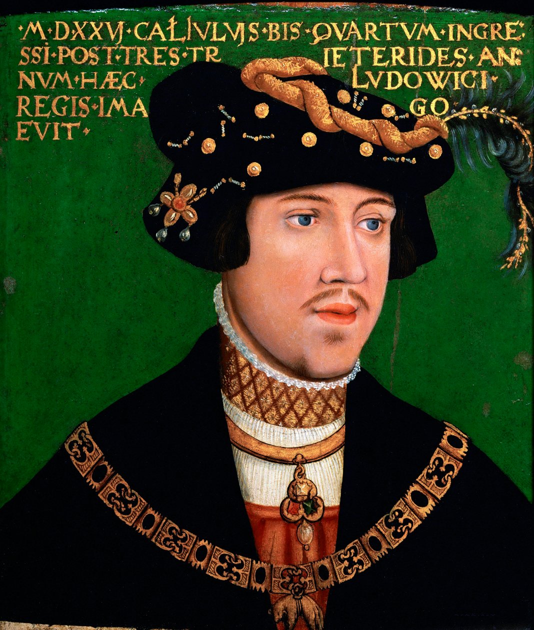 Rey Luis II de Hungría, ca 1522 de Hans Krell