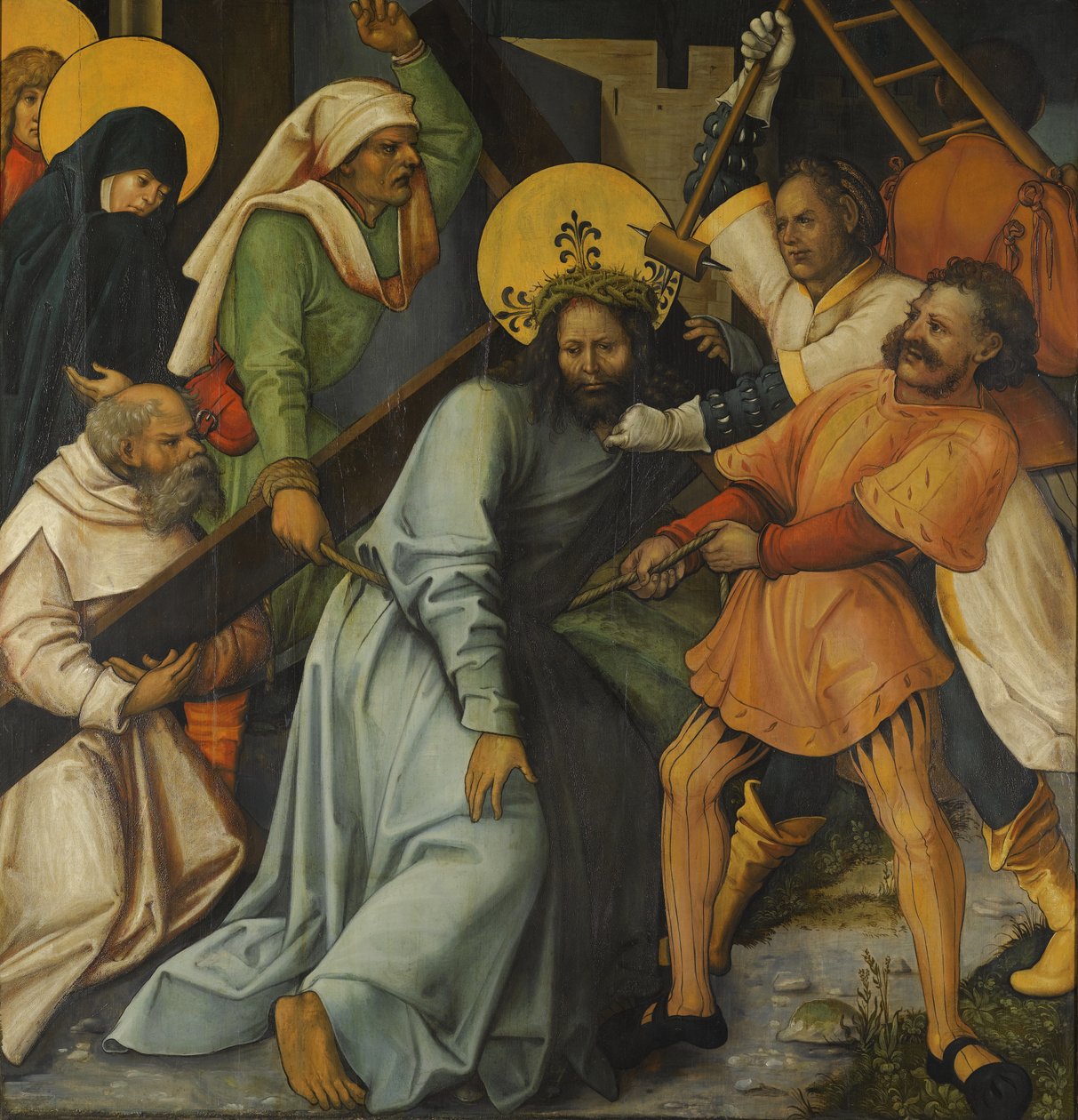 Cristo cargando la cruz de Hans Leonhard Schäufelein