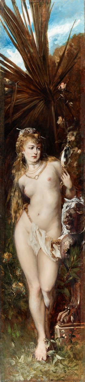 Los cinco sentidos: El rostro de Hans Makart