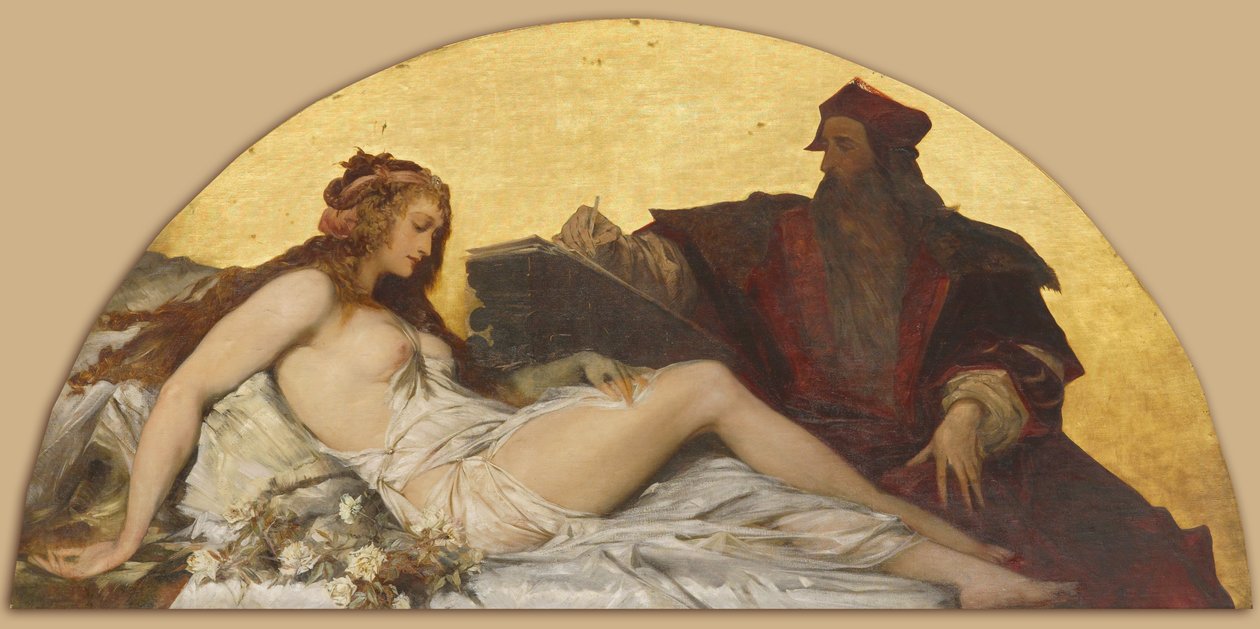 Leonardo da Vinci de Hans Makart