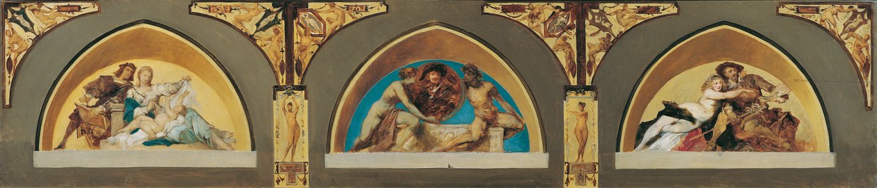 Rafael, Rembrandt, Rubens de Hans Makart