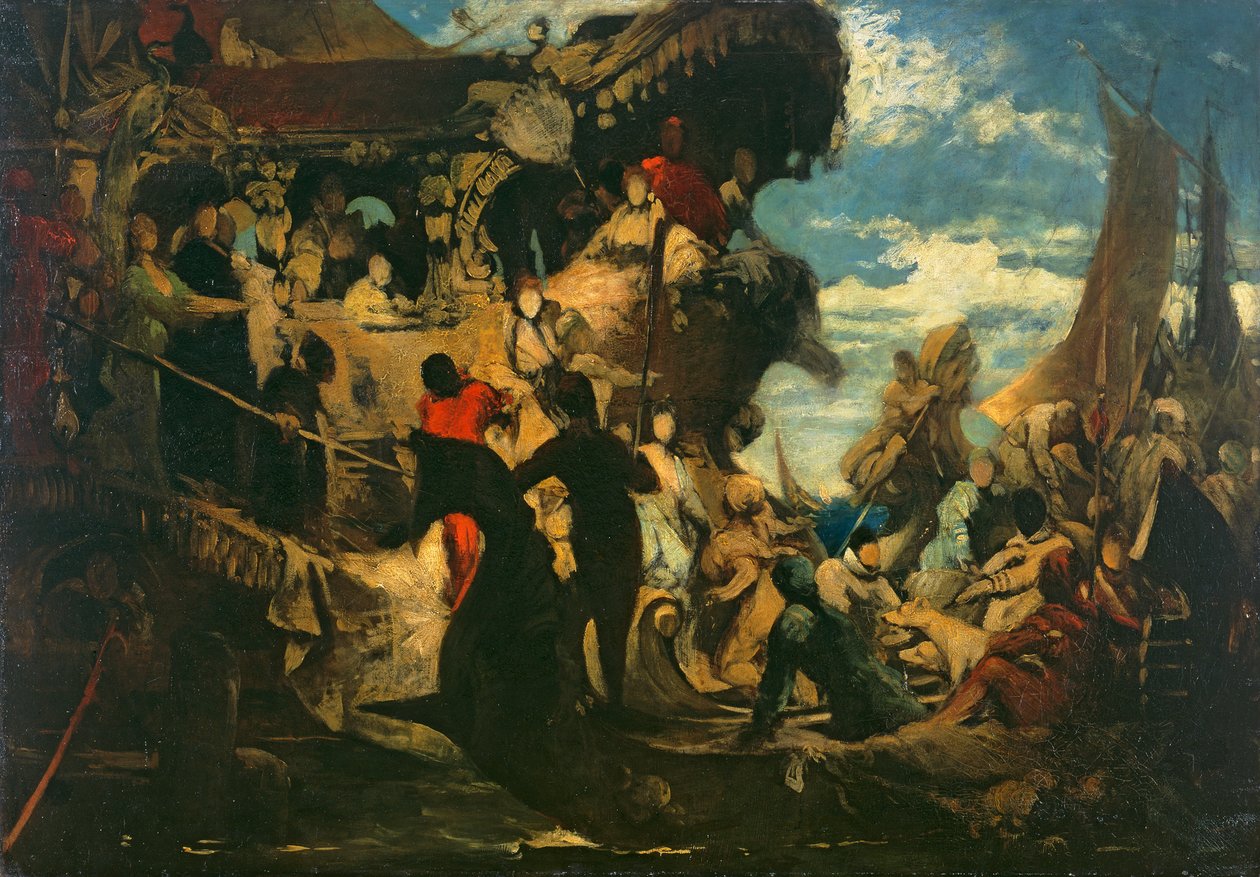 Venedig rinde homenaje a Caterina Cornaro de Hans Makart