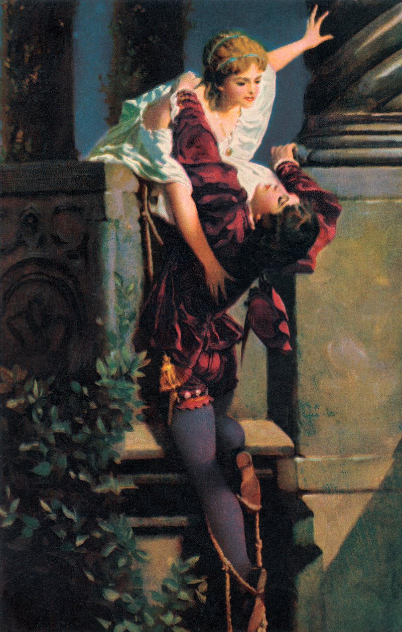 Romeo de William Shakespeare de Hans Makart