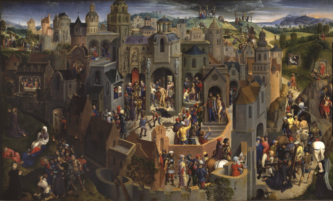 Pasión de Cristo, c.1470-71 de Hans Memling