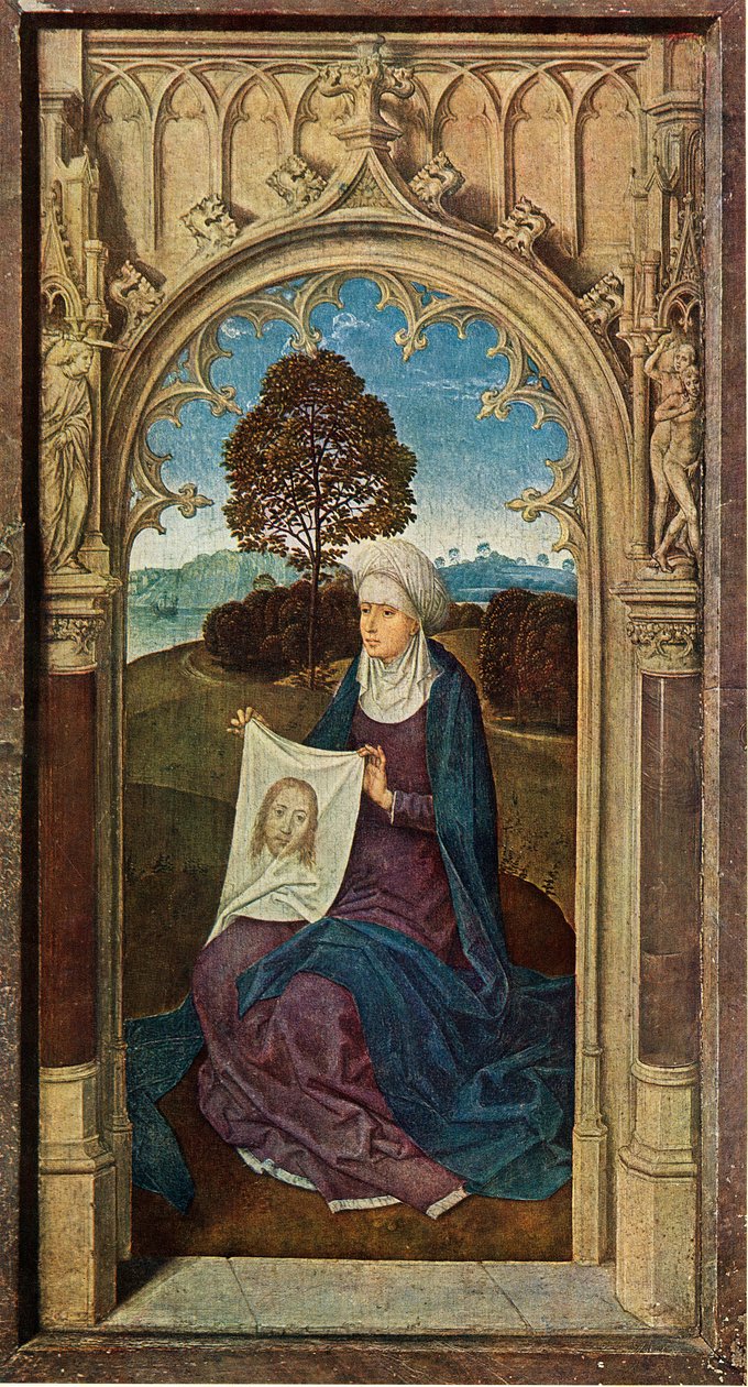 Santa Verónica de Hans Memling